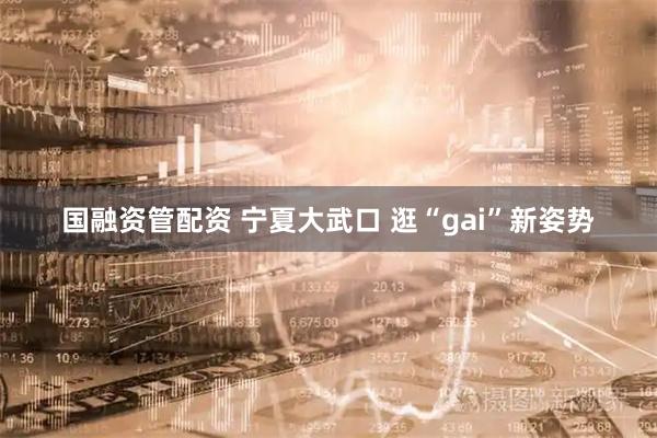 国融资管配资 宁夏大武口 逛“gai”新姿势